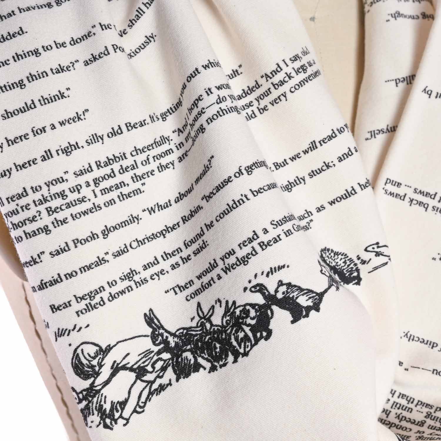 Winnie-the-Pooh Book Scarf