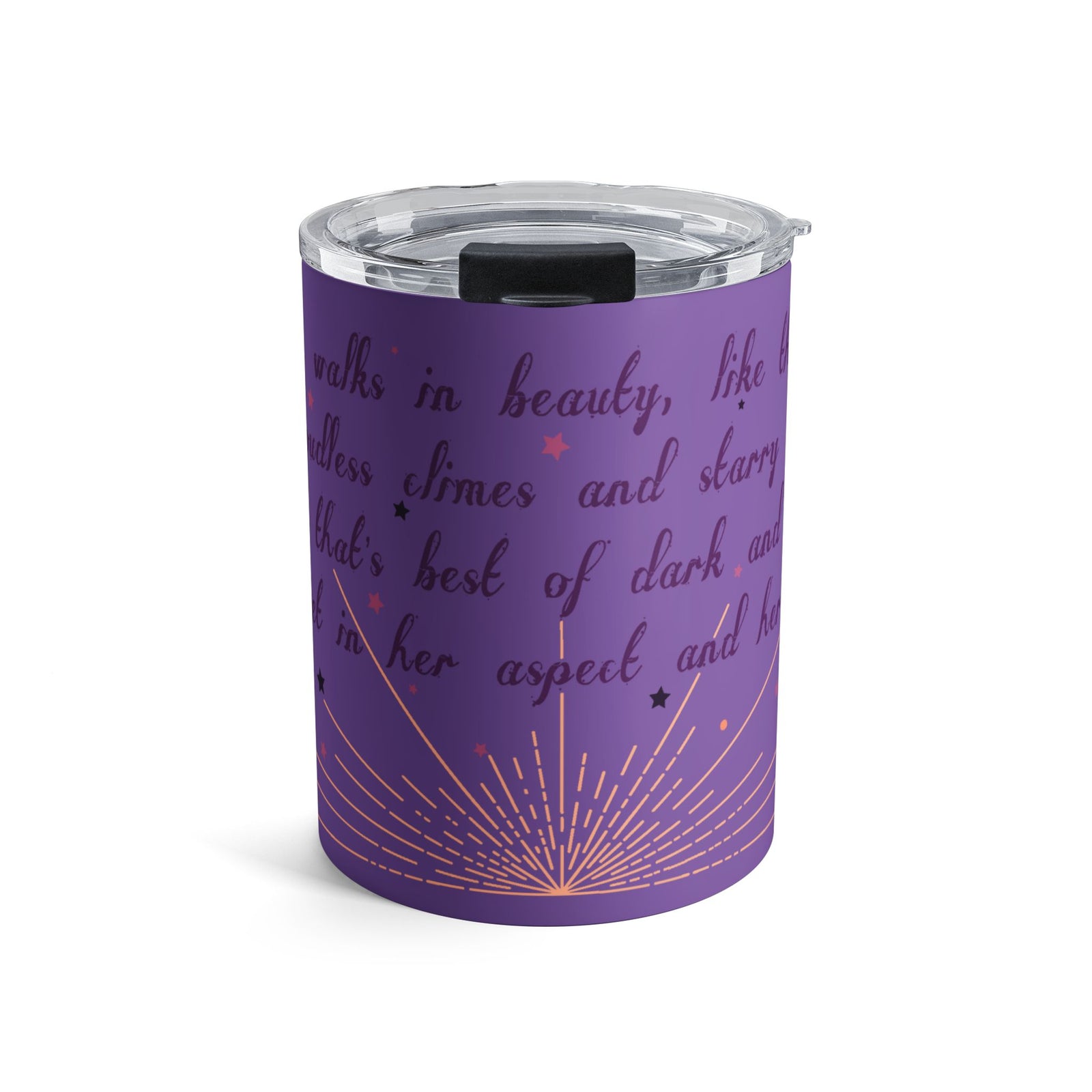 She Walks in Beauty 10oz Tumbler