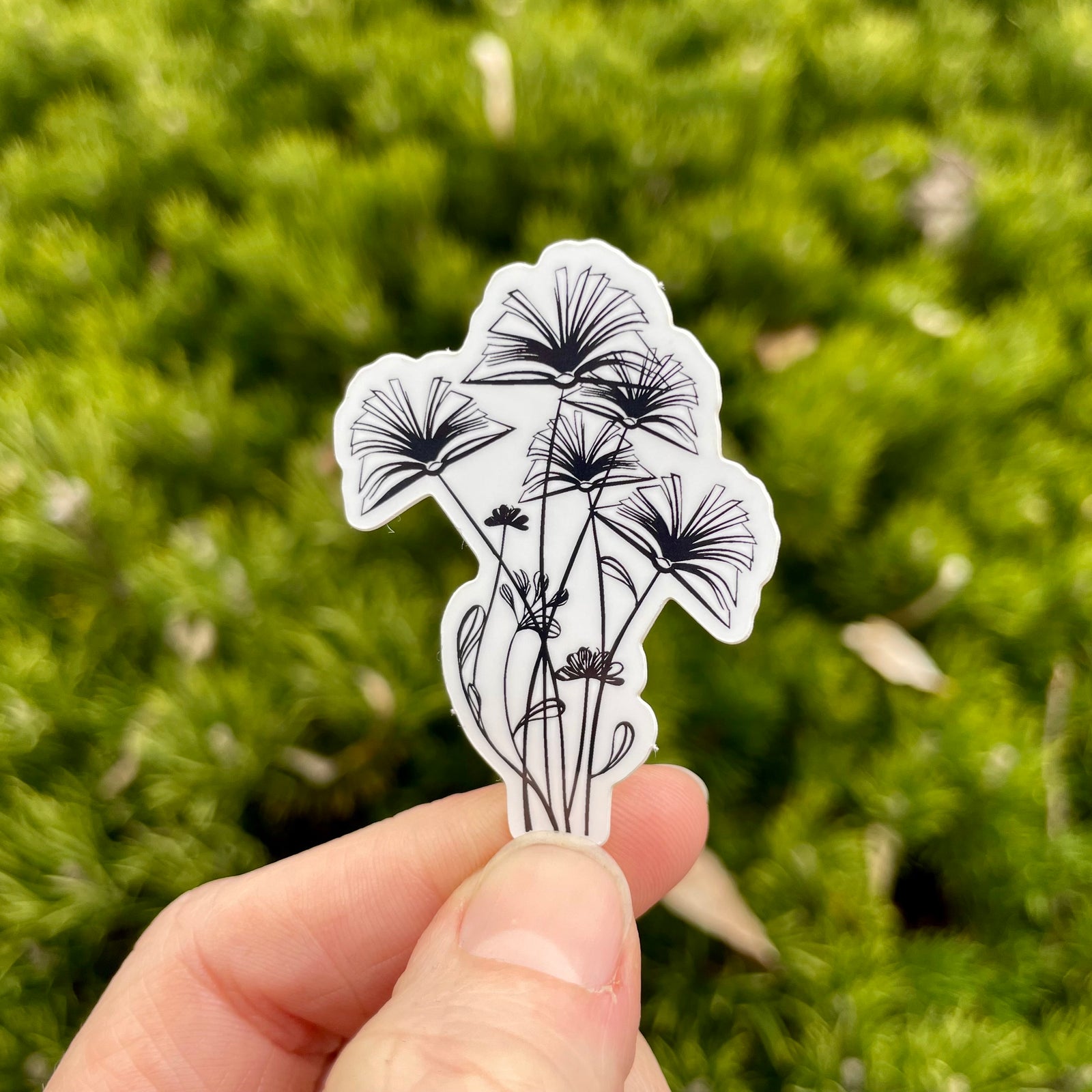 Blooming Books Mini Sticker