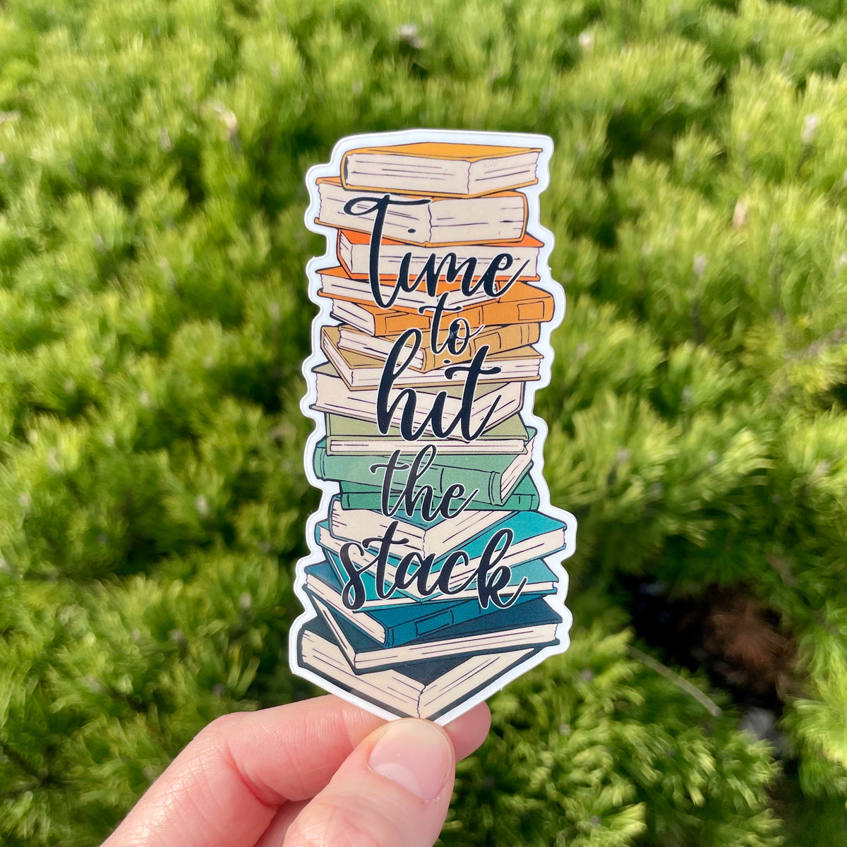 Time to Hit the Stack Sticker