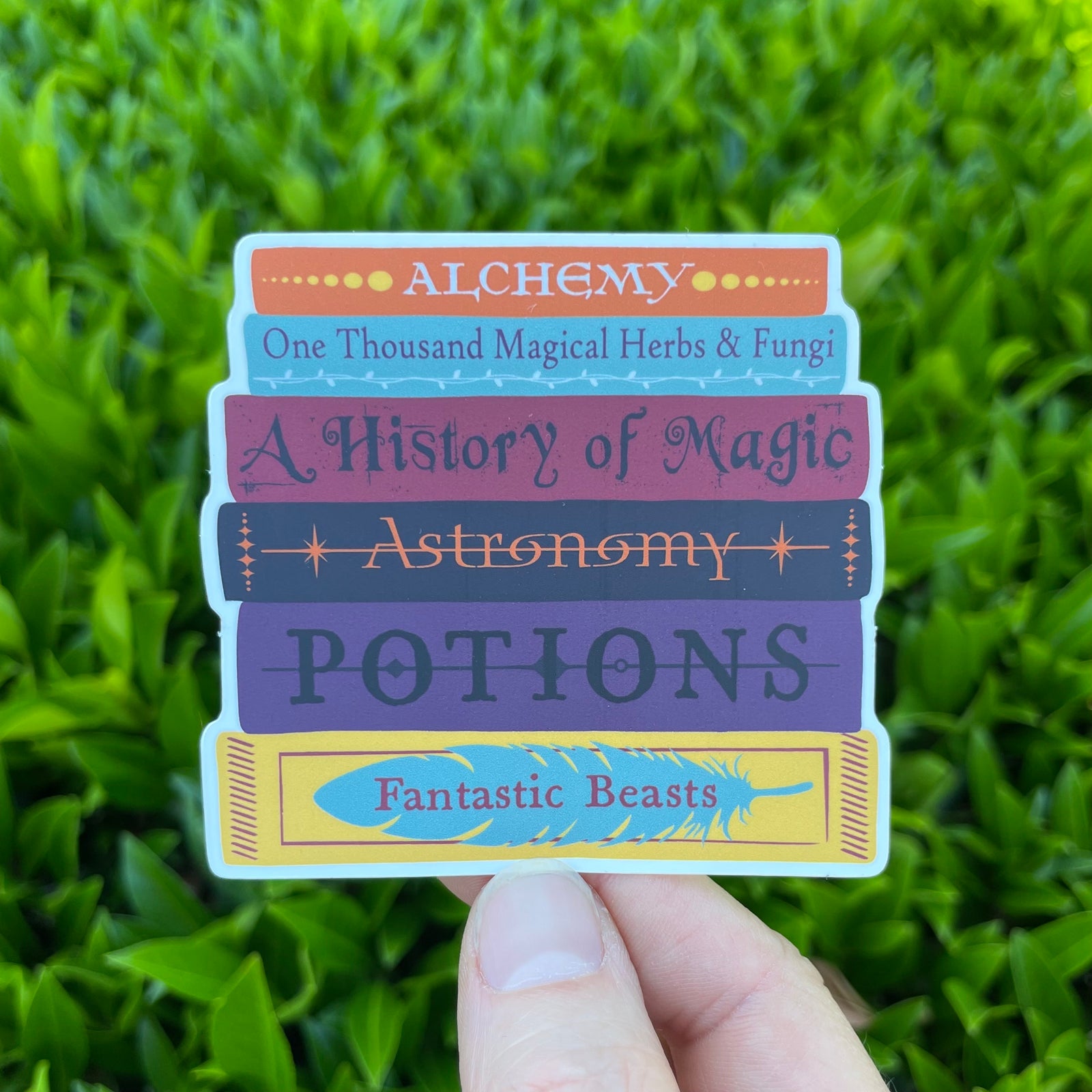 Magic Books Sticker