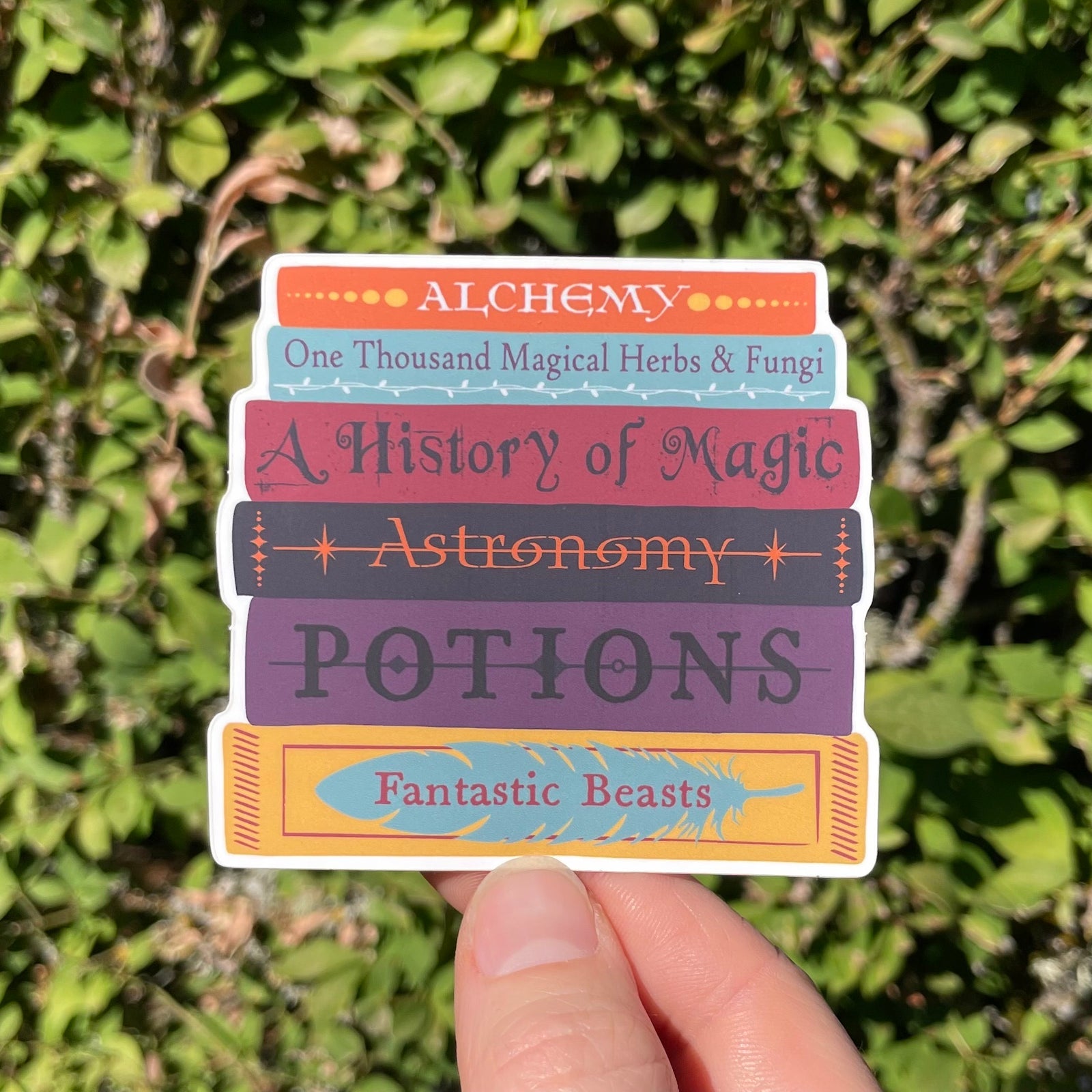 Magic Books Sticker