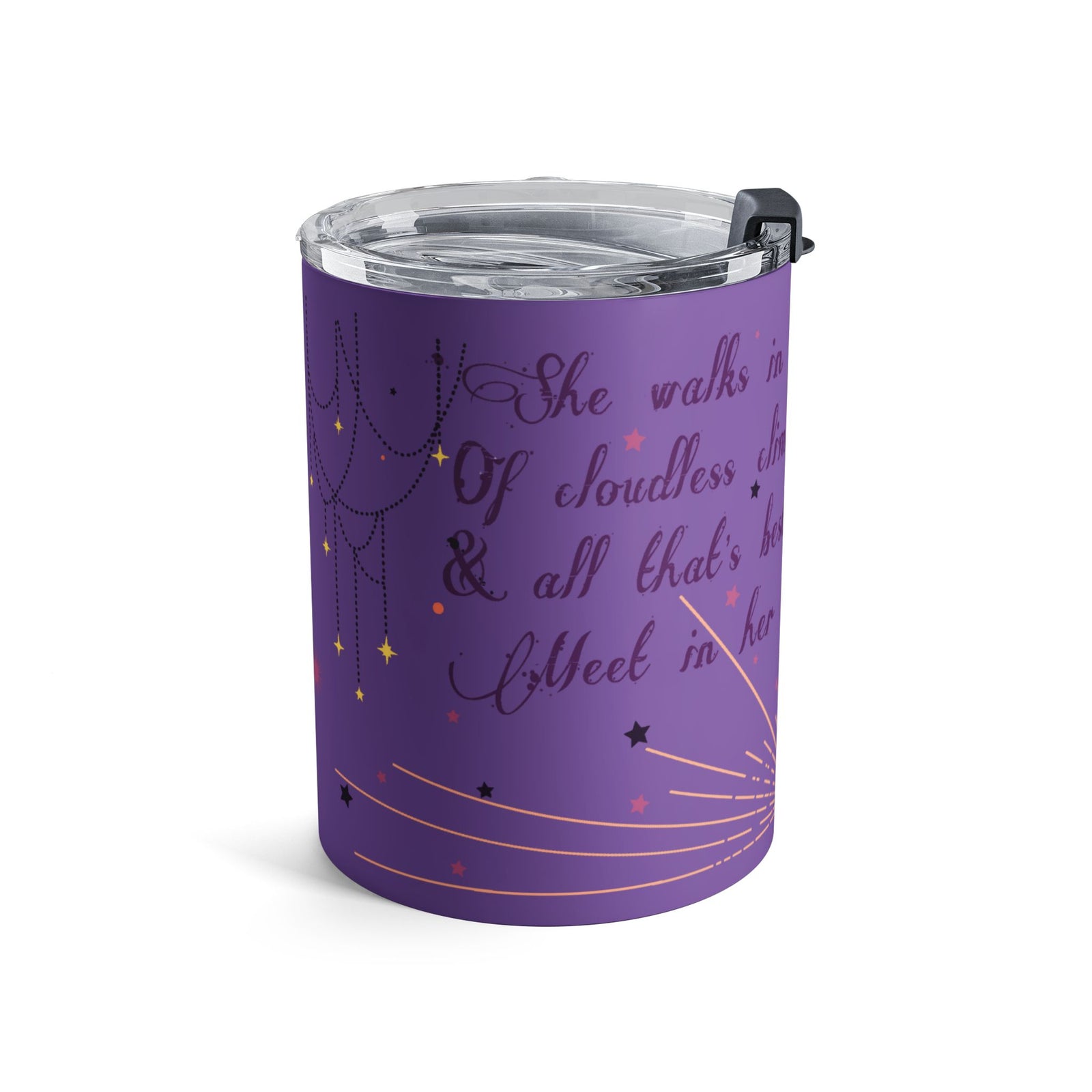 She Walks in Beauty 10oz Tumbler