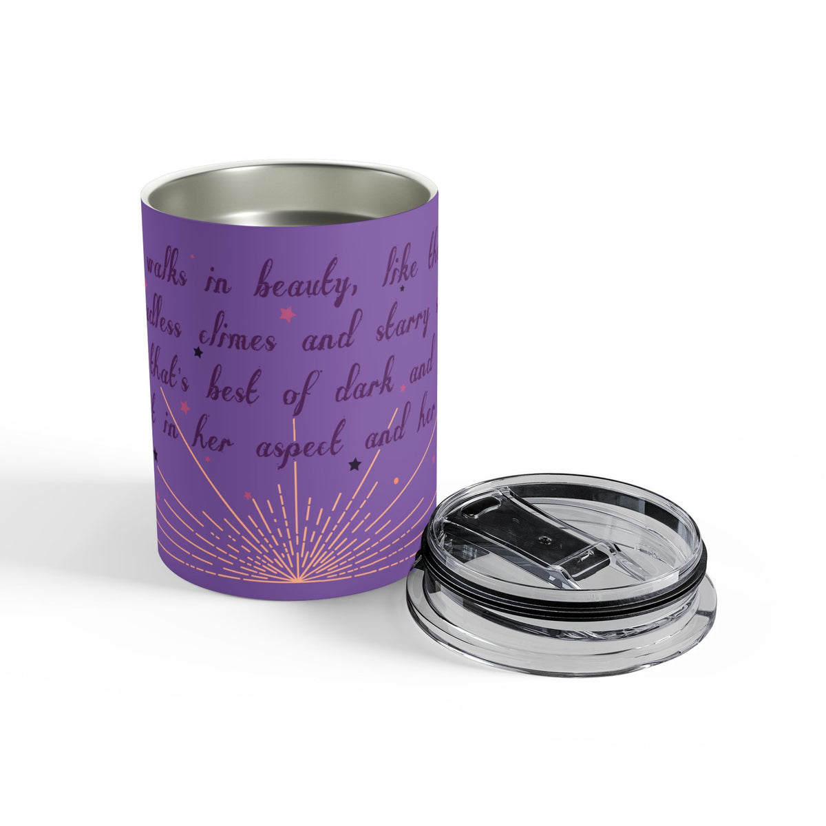 She Walks in Beauty 10oz Tumbler