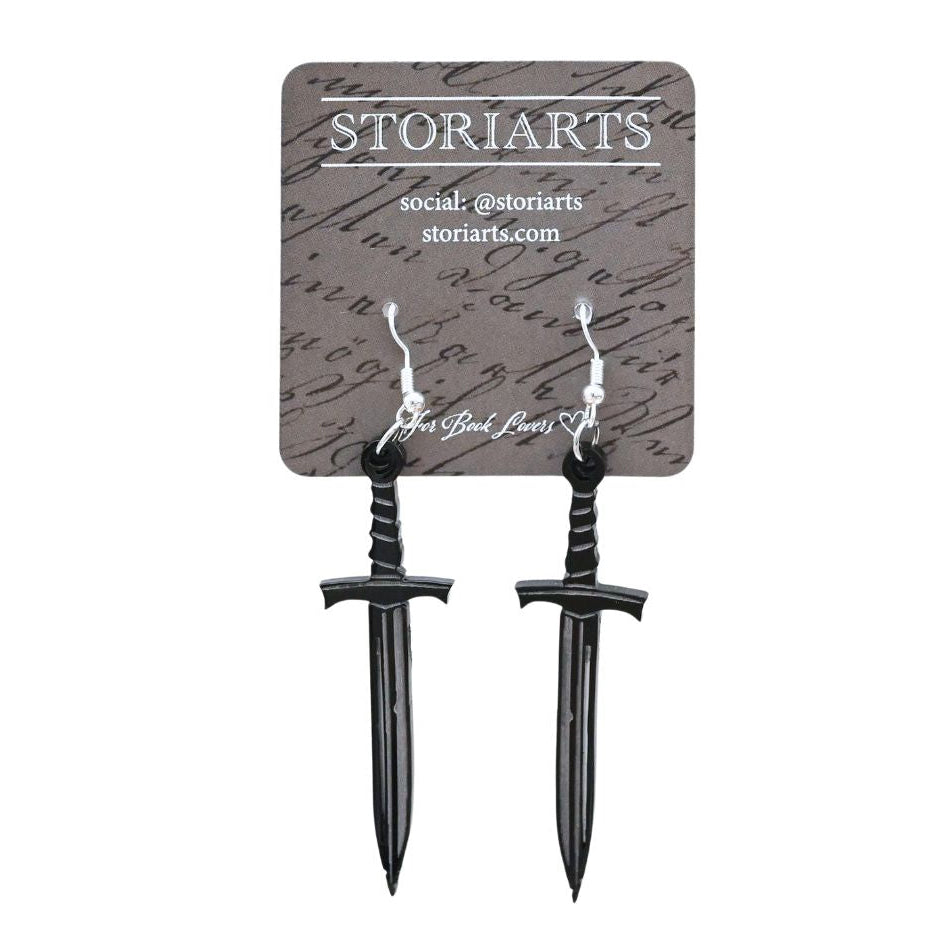 Sword Acrylic Earrings