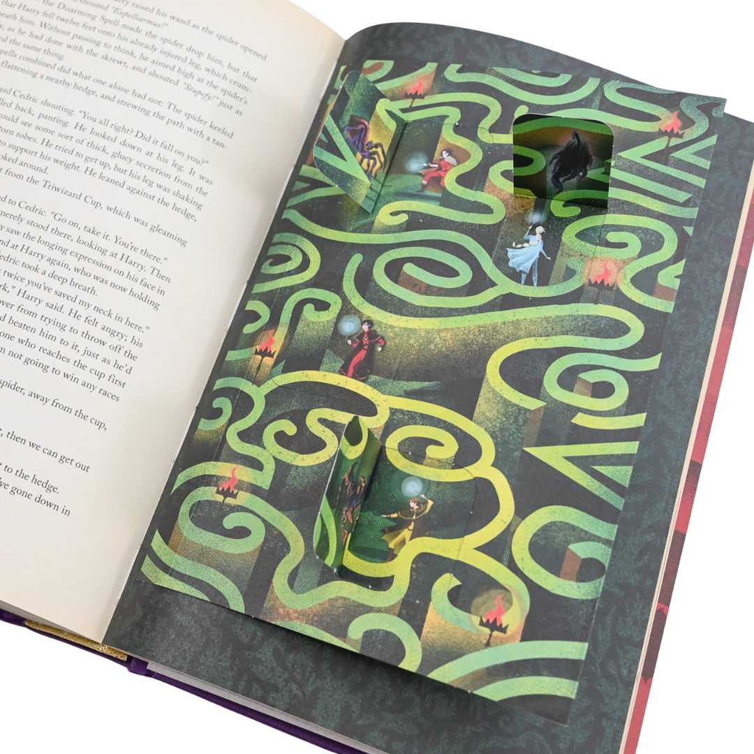 Harry Potter and the Goblet of Fire (Illustrated with Interactive Elements)