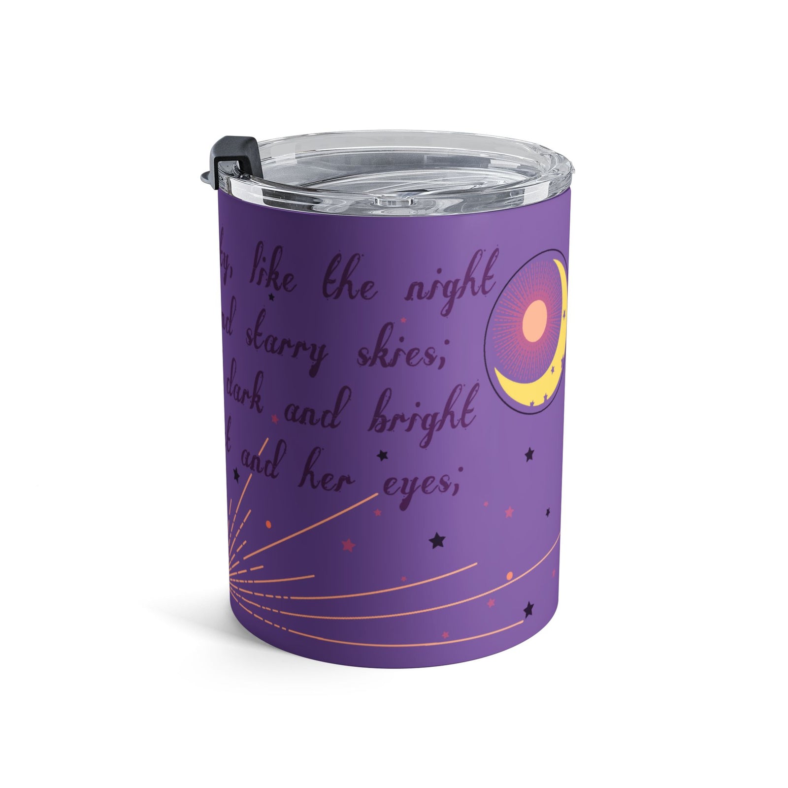 She Walks in Beauty 10oz Tumbler