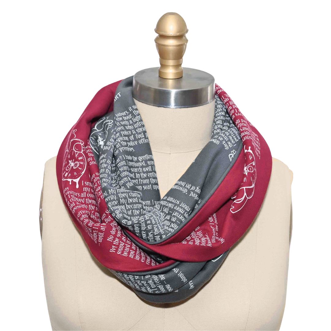 The Tell-Tale Heart Book Scarf