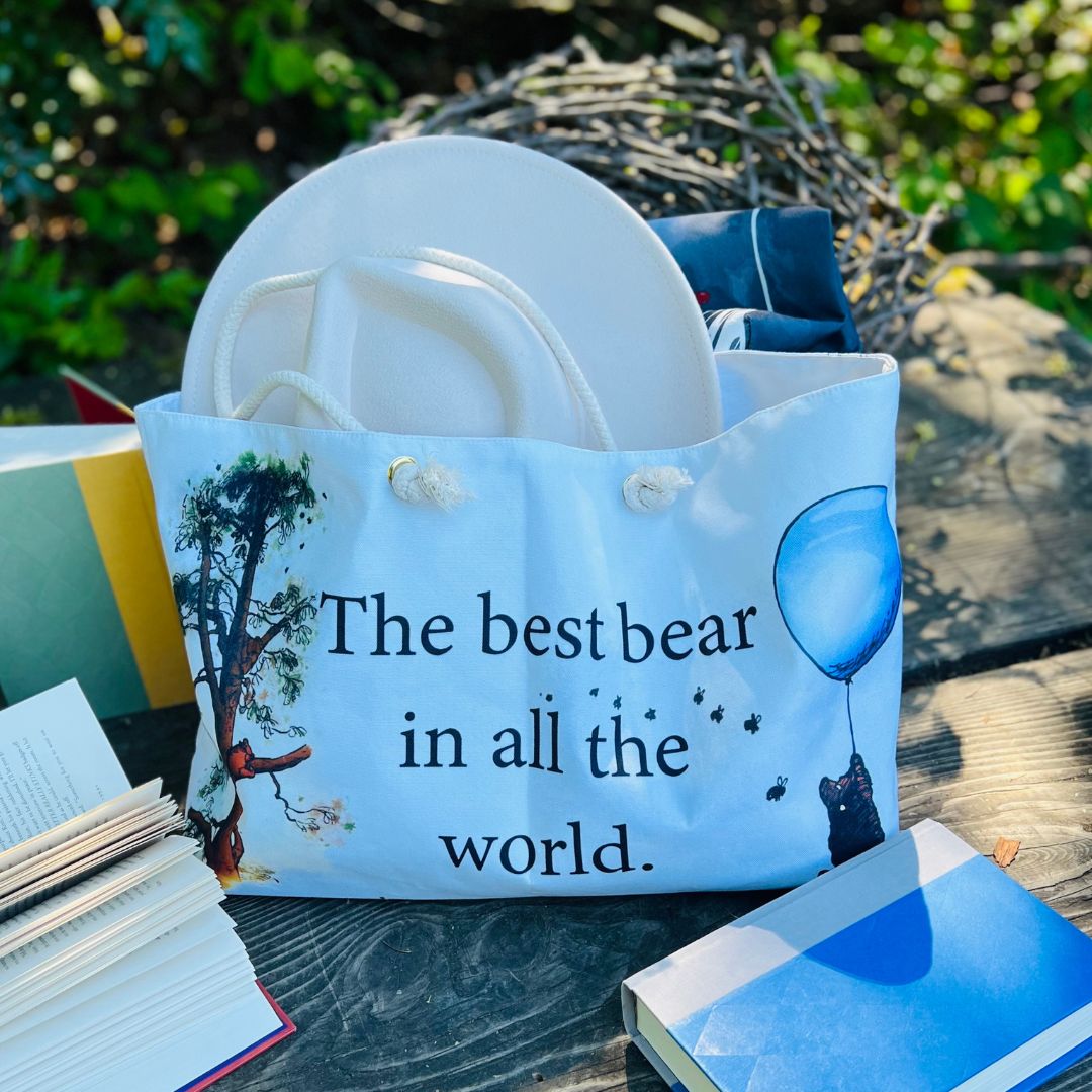 Winnie the pooh shopping bag hotsell