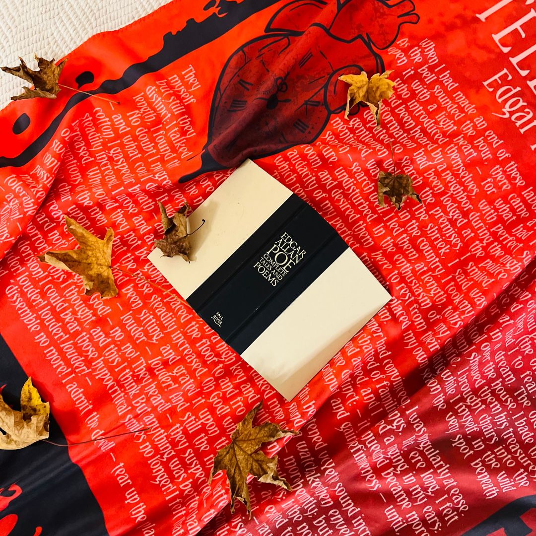 The Tell-Tale Heart Sherpa Fleece Book Blanket