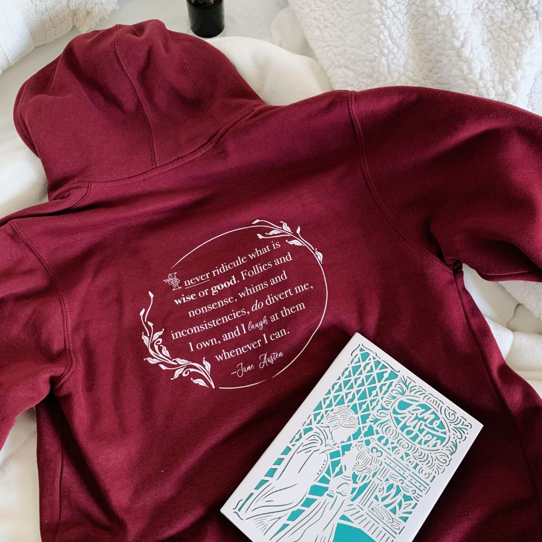 Pride and Prejudice Full Zip Hoodie