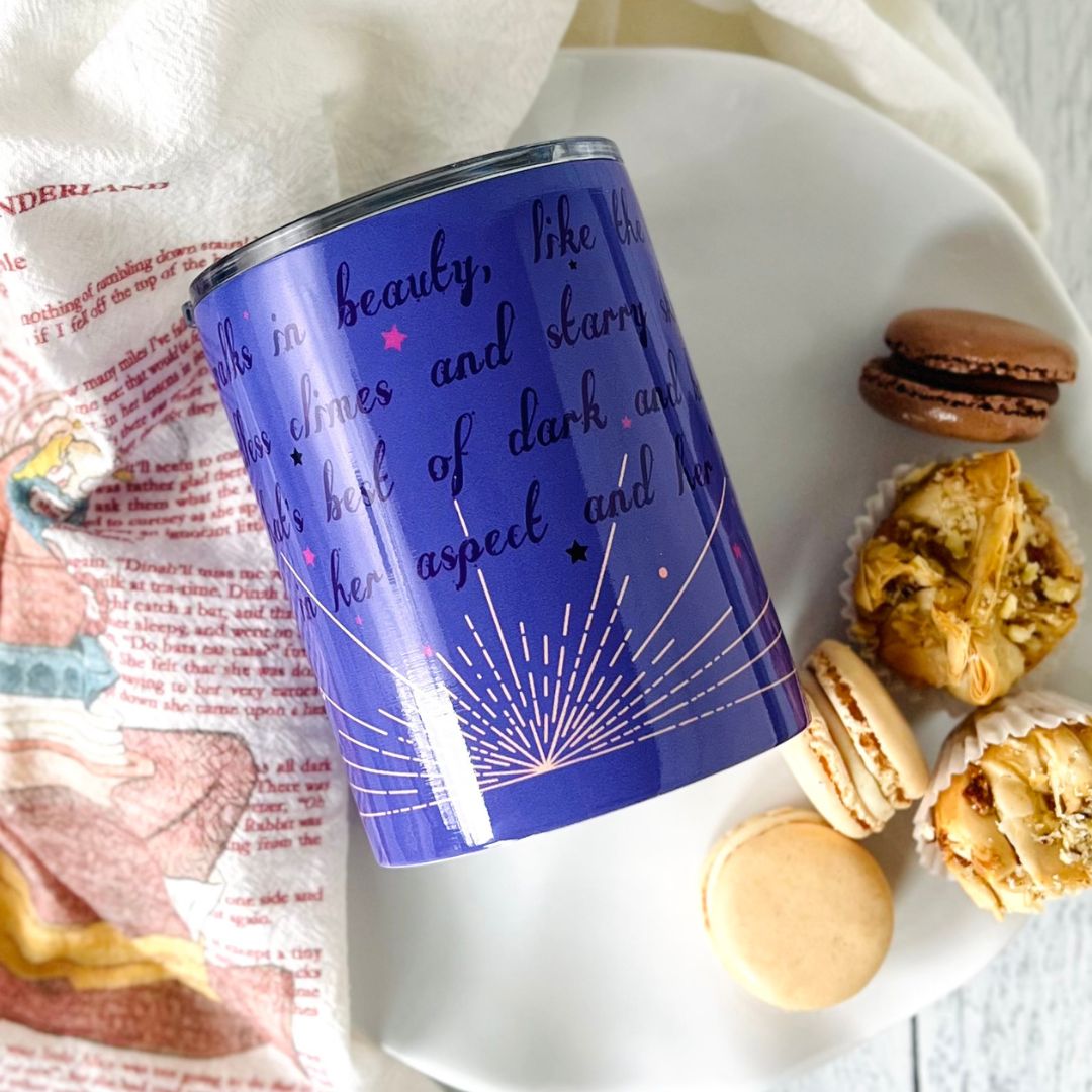 She Walks in Beauty 10oz Tumbler