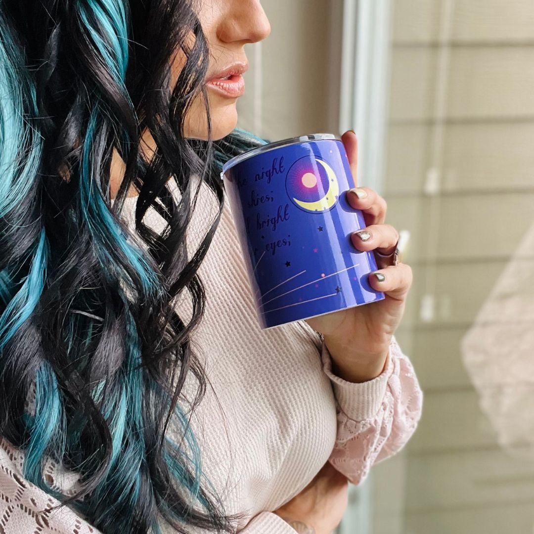 She Walks in Beauty 10oz Tumbler