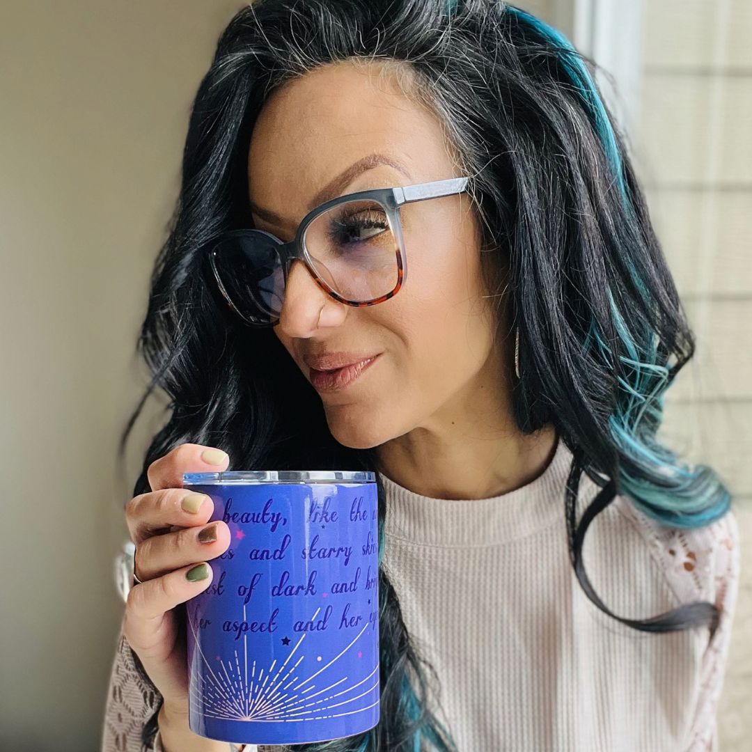 She Walks in Beauty 10oz Tumbler