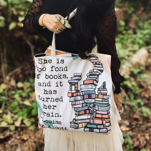 Louisa May Alcott Tote Bag [Newsletter Exclusive]