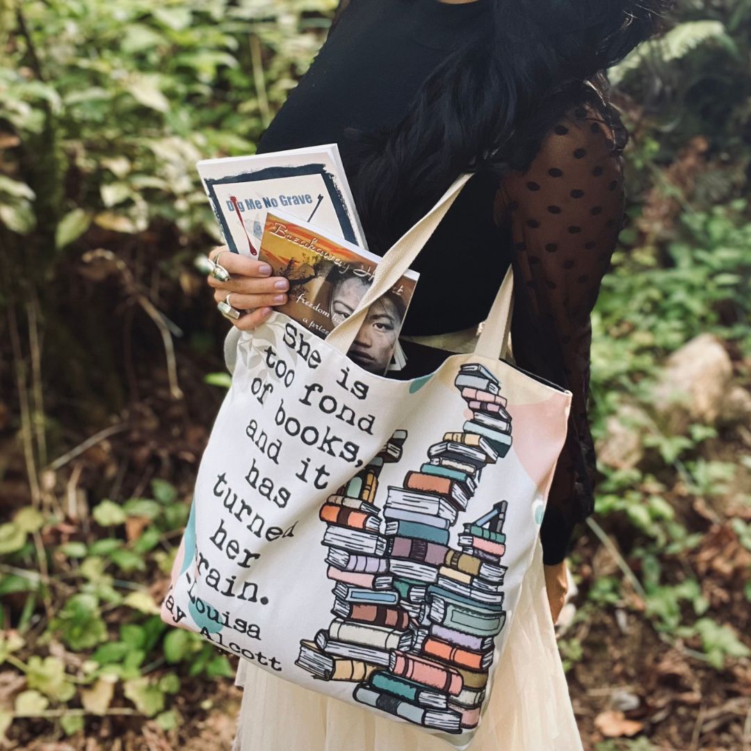 Louisa May Alcott Tote Bag