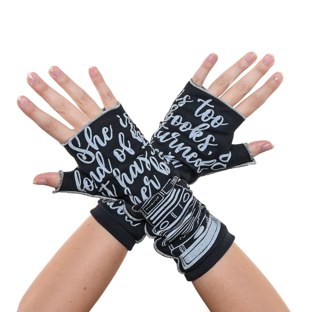 Commit To Lit Writing Gloves