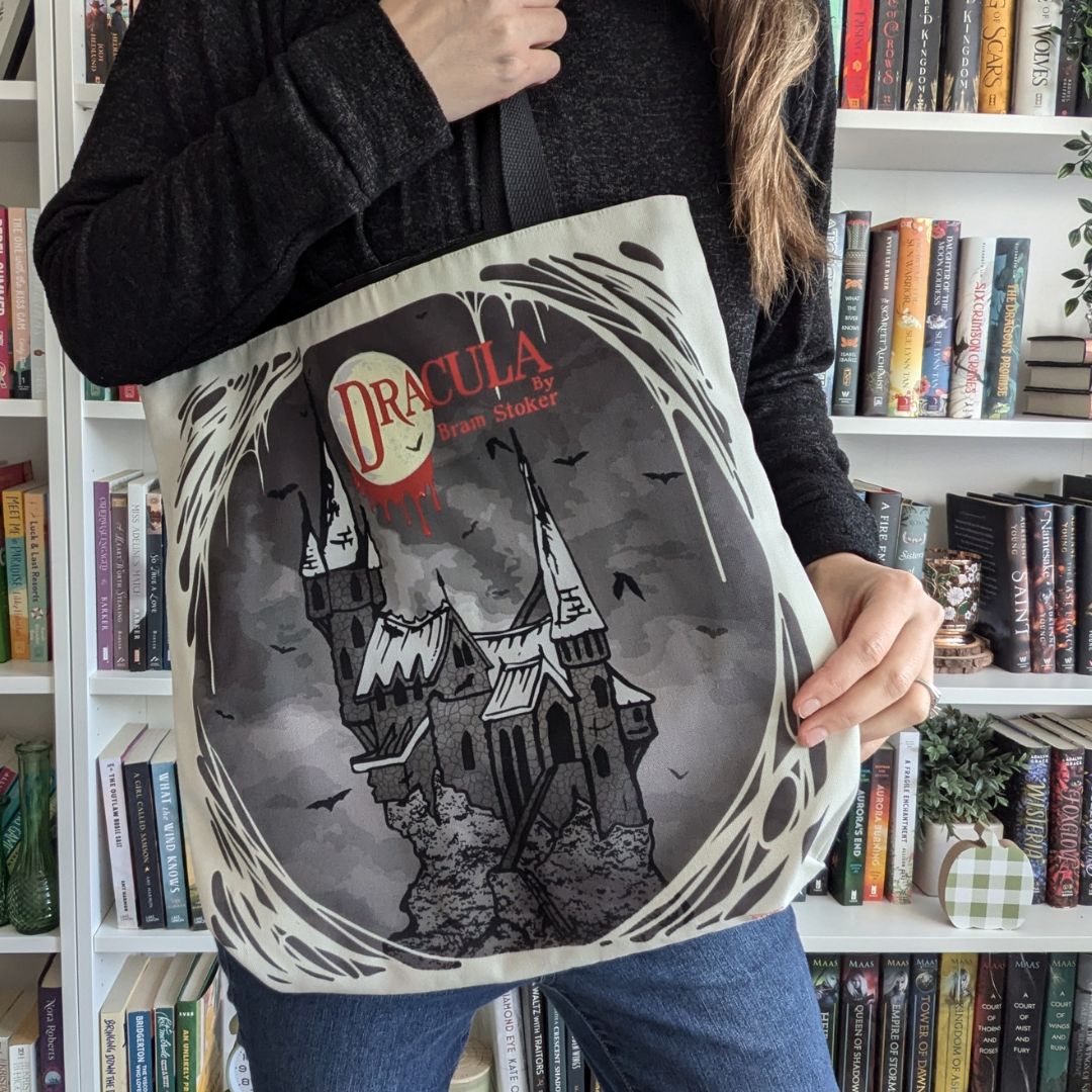 Dracula Canvas Tote Bag