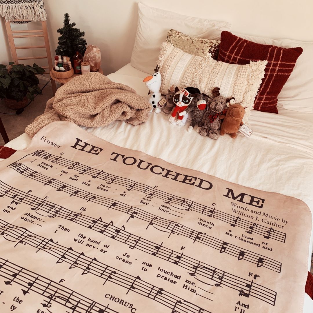 Gaither Music Blanket - He Touched Me