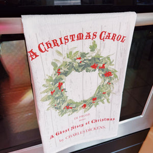 A Christmas Carol Tea Towel