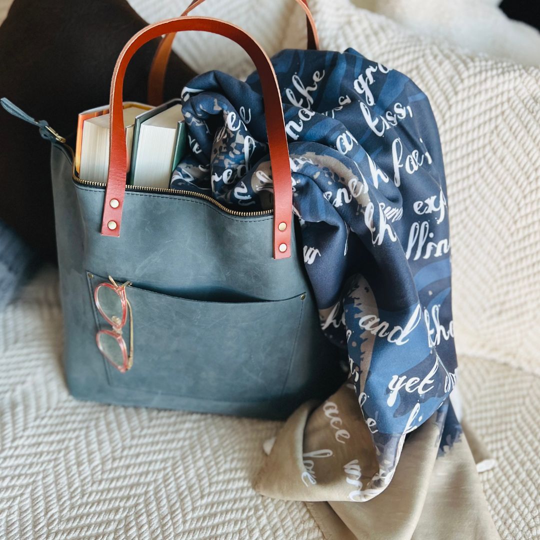 She Walks in Beauty Sherpa Fleece Book Blanket