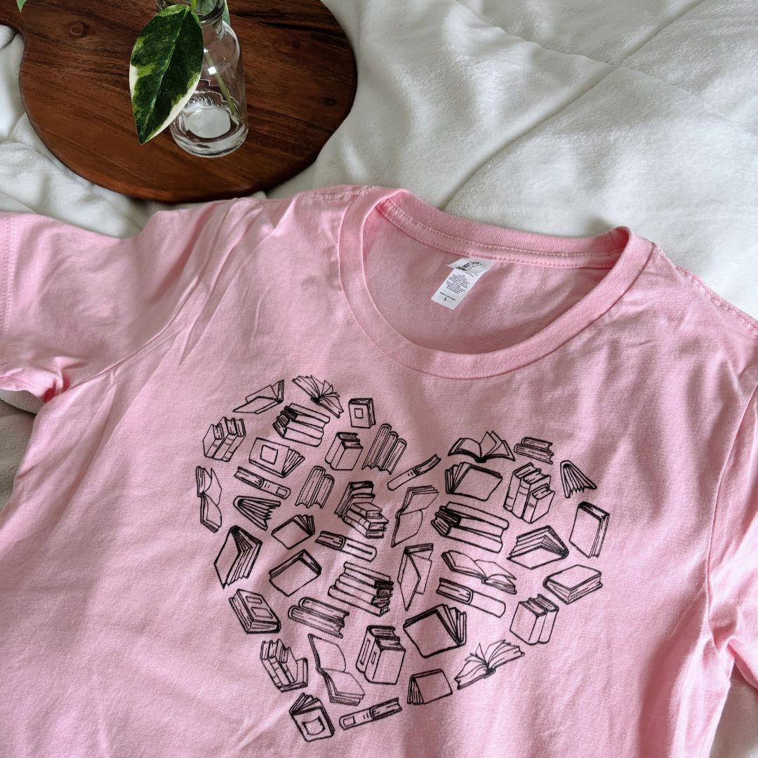 I Heart Books Women's Tee