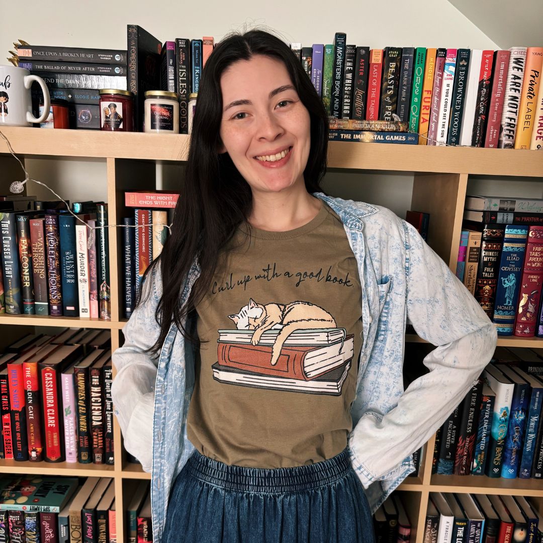 Curl Up with a Good Book Women's Tee