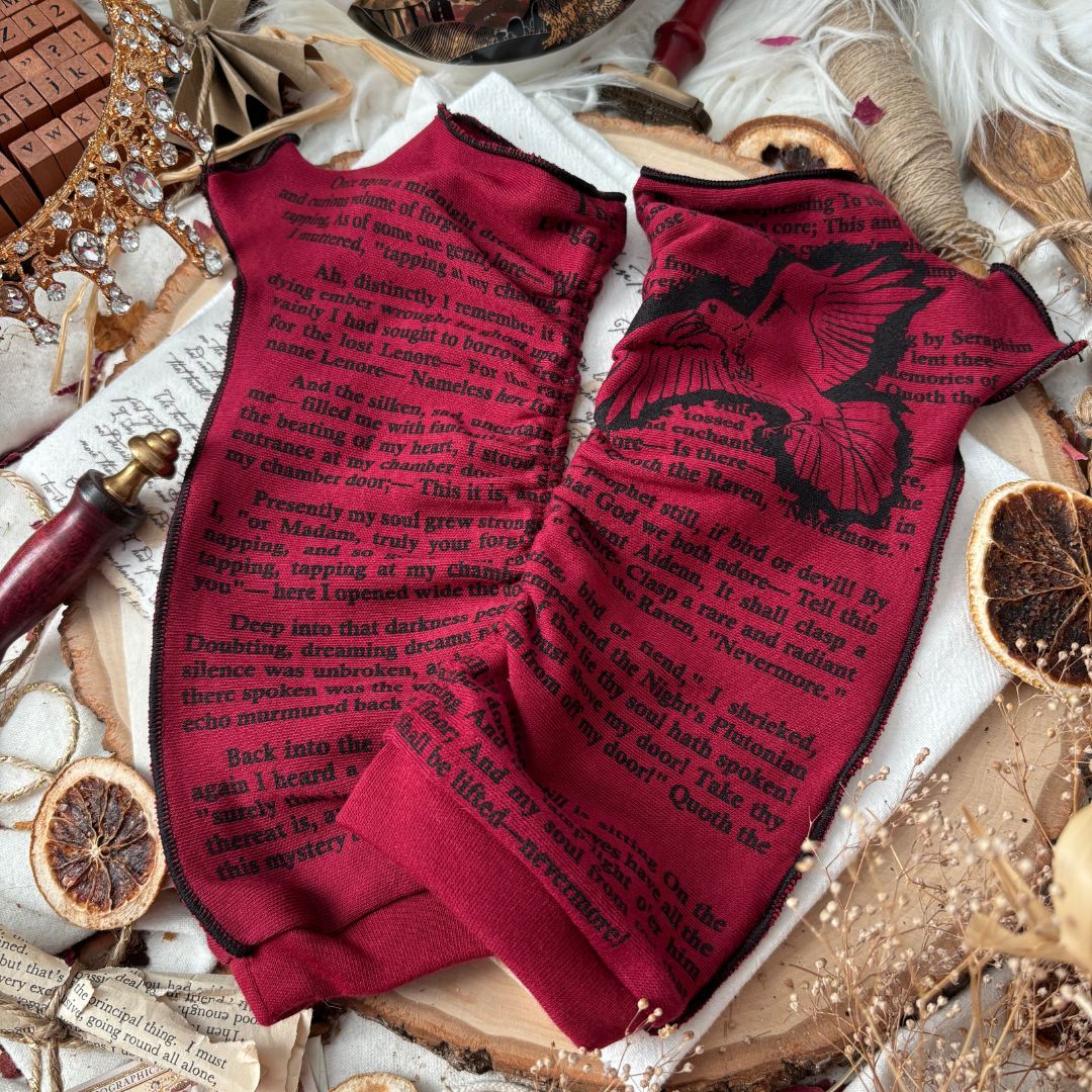 The Raven Writing Gloves
