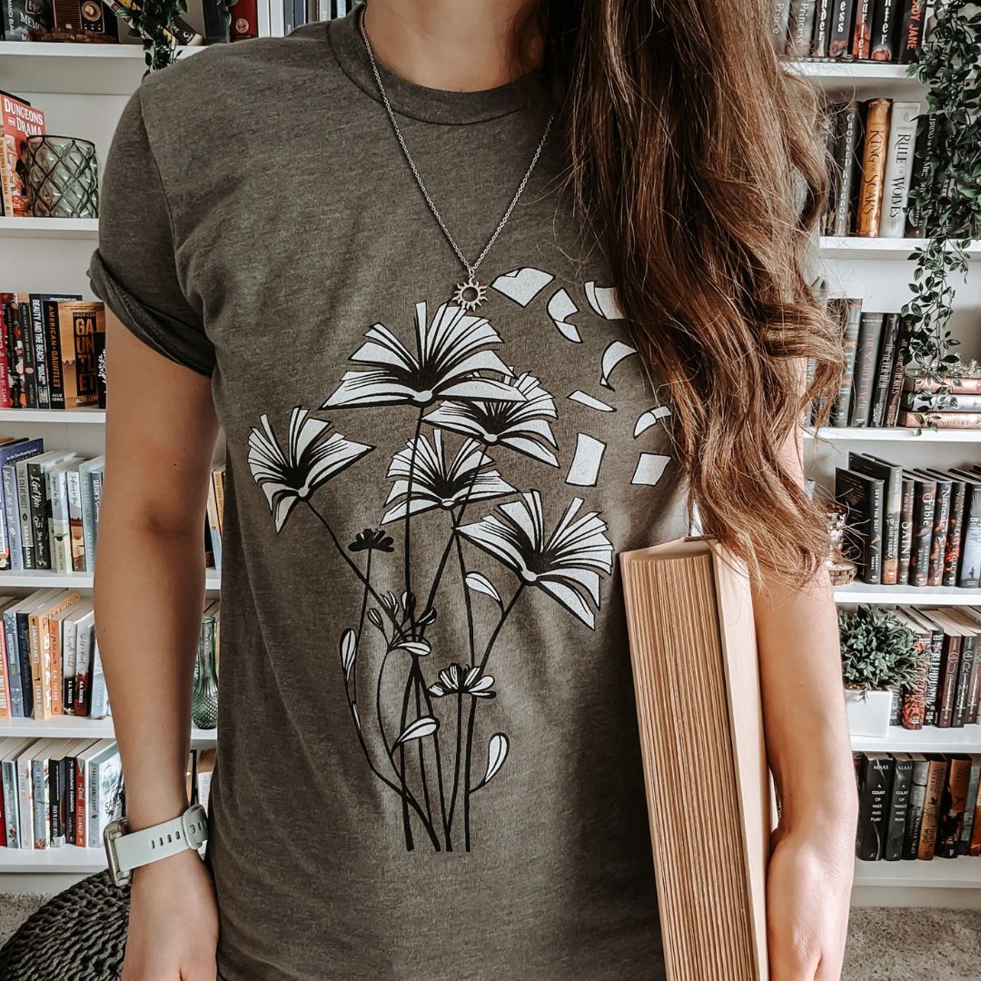 Blooming Books Unisex Tee