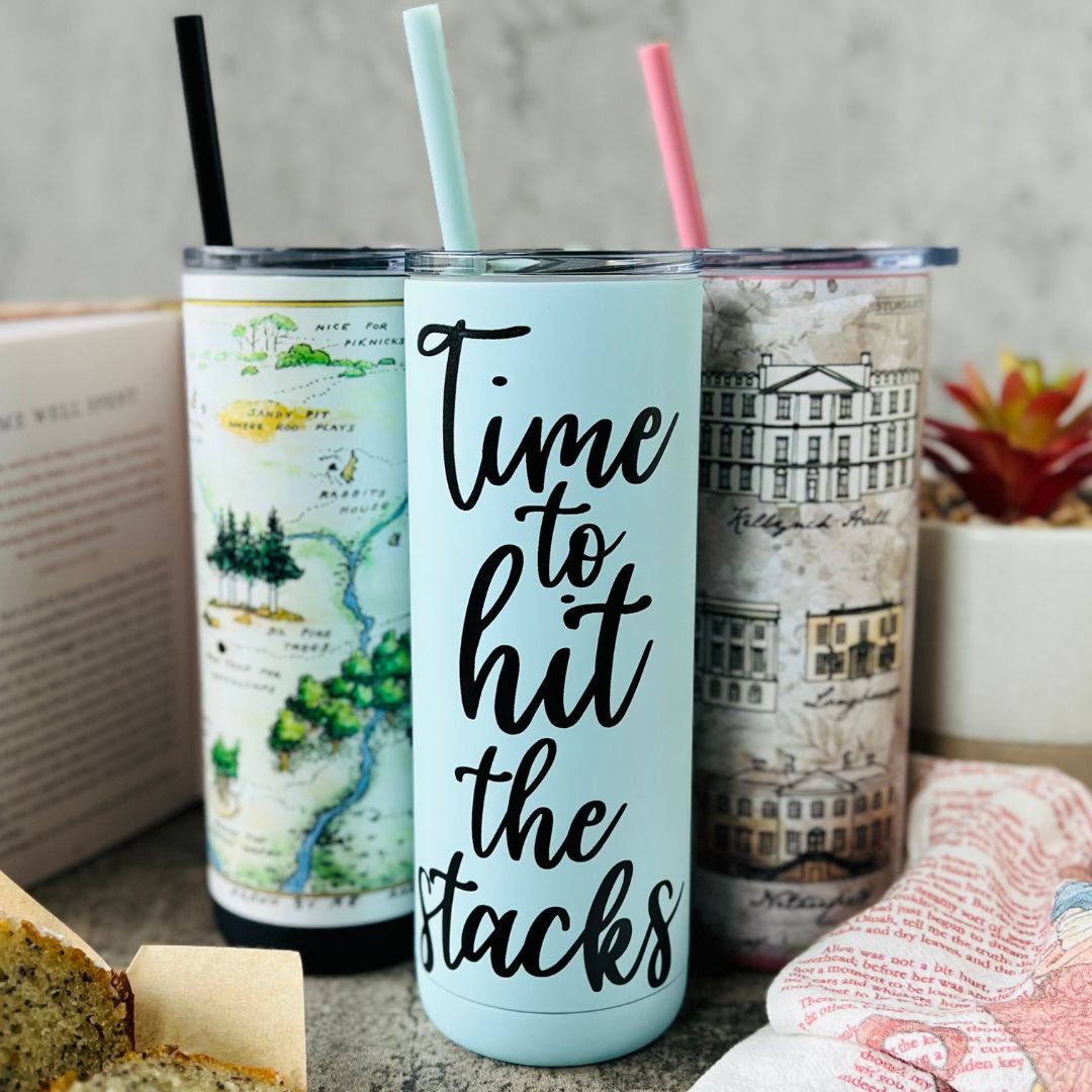 Time to Hit the Stacks 20oz Tumbler