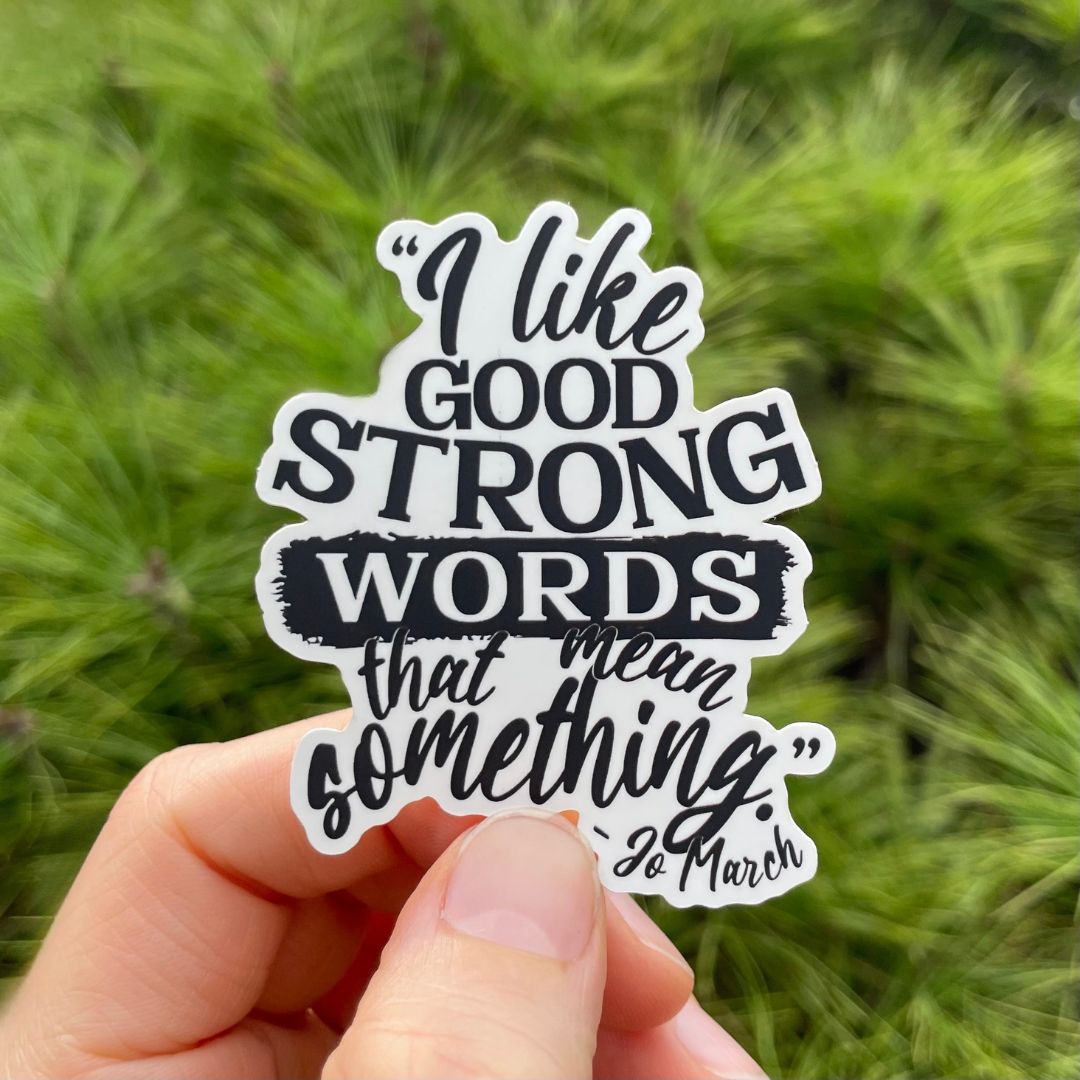 Jo March Sticker Jo March Sticker - Storiarts
