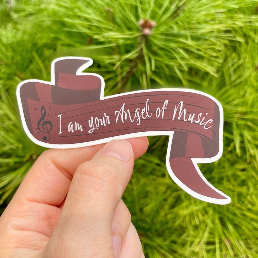Angel of Music Sticker