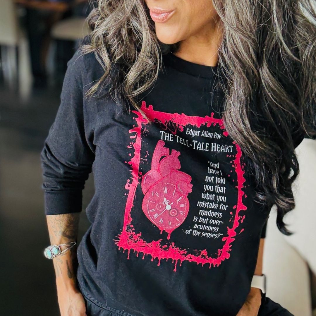 The Tell-Tale Heart Long Sleeve Unisex Tee