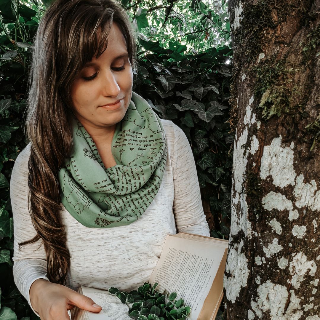 The Secret Garden Book Scarf