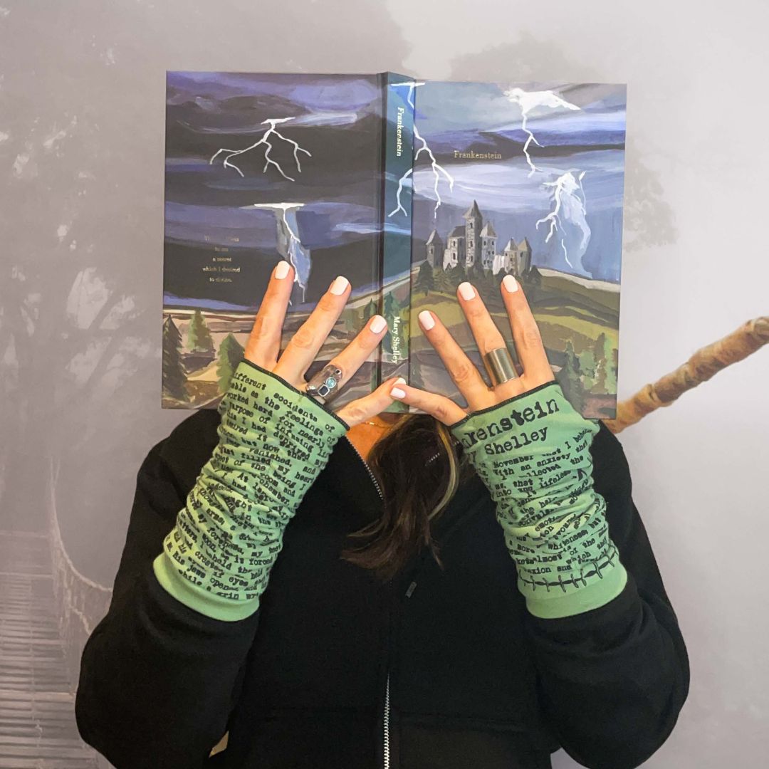 Frankenstein Writing Gloves