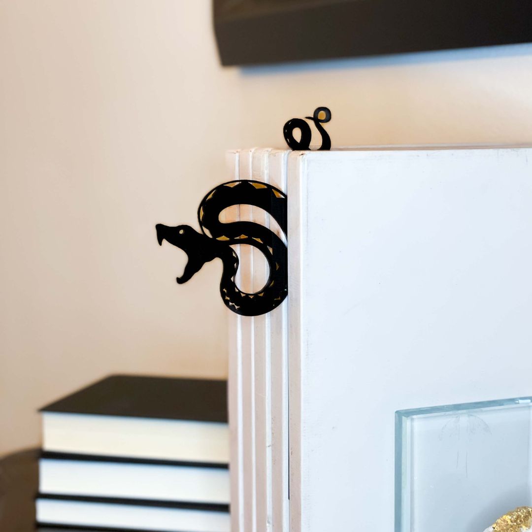 Snake Bookshelf Silhouette