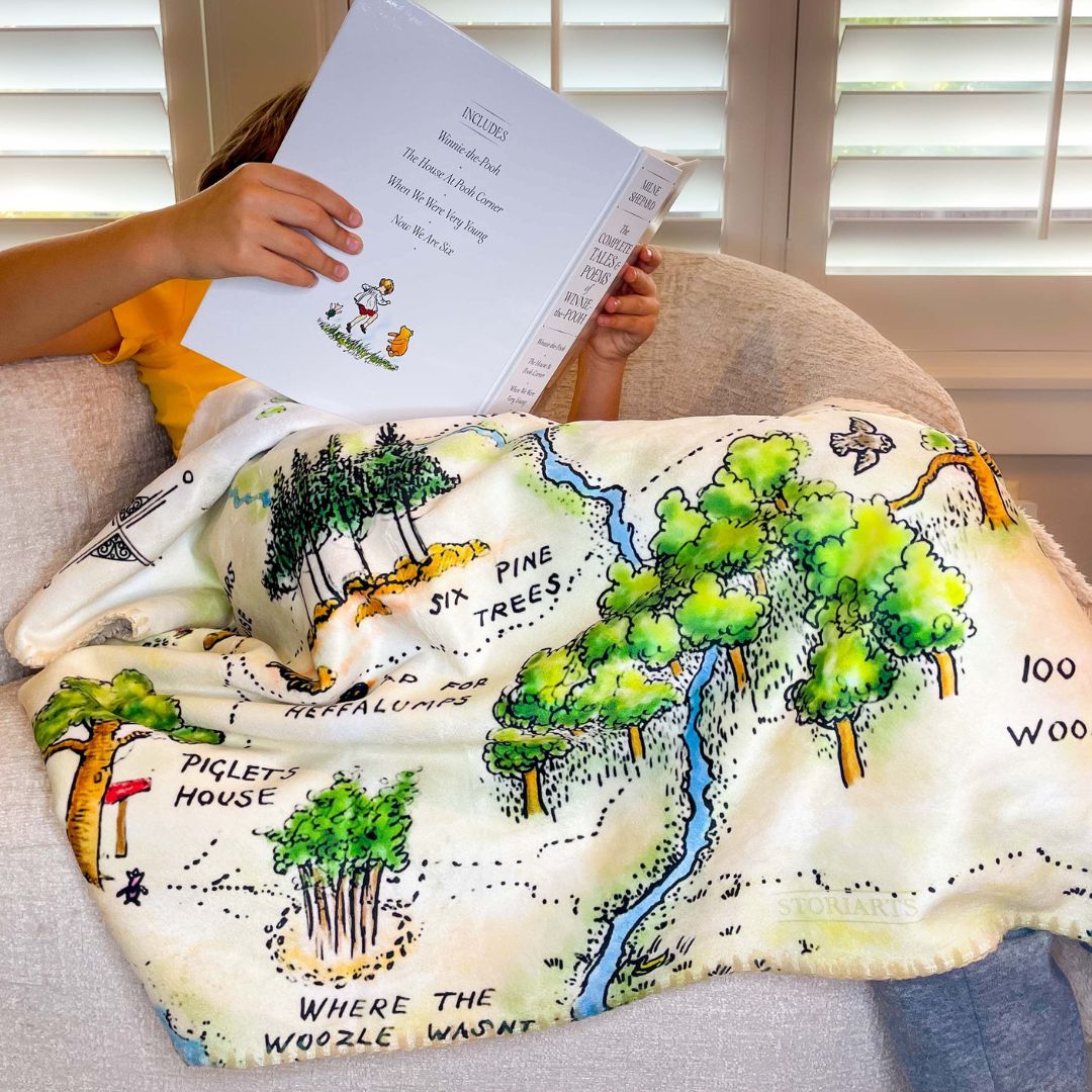 Winnie-the-Pooh Children's Sherpa Blanket