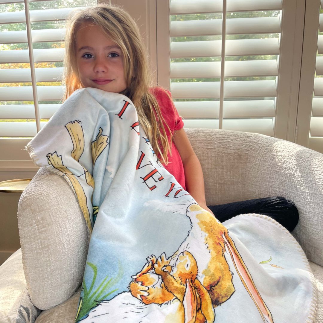 Guess How Much I Love You Children's Sherpa Blanket