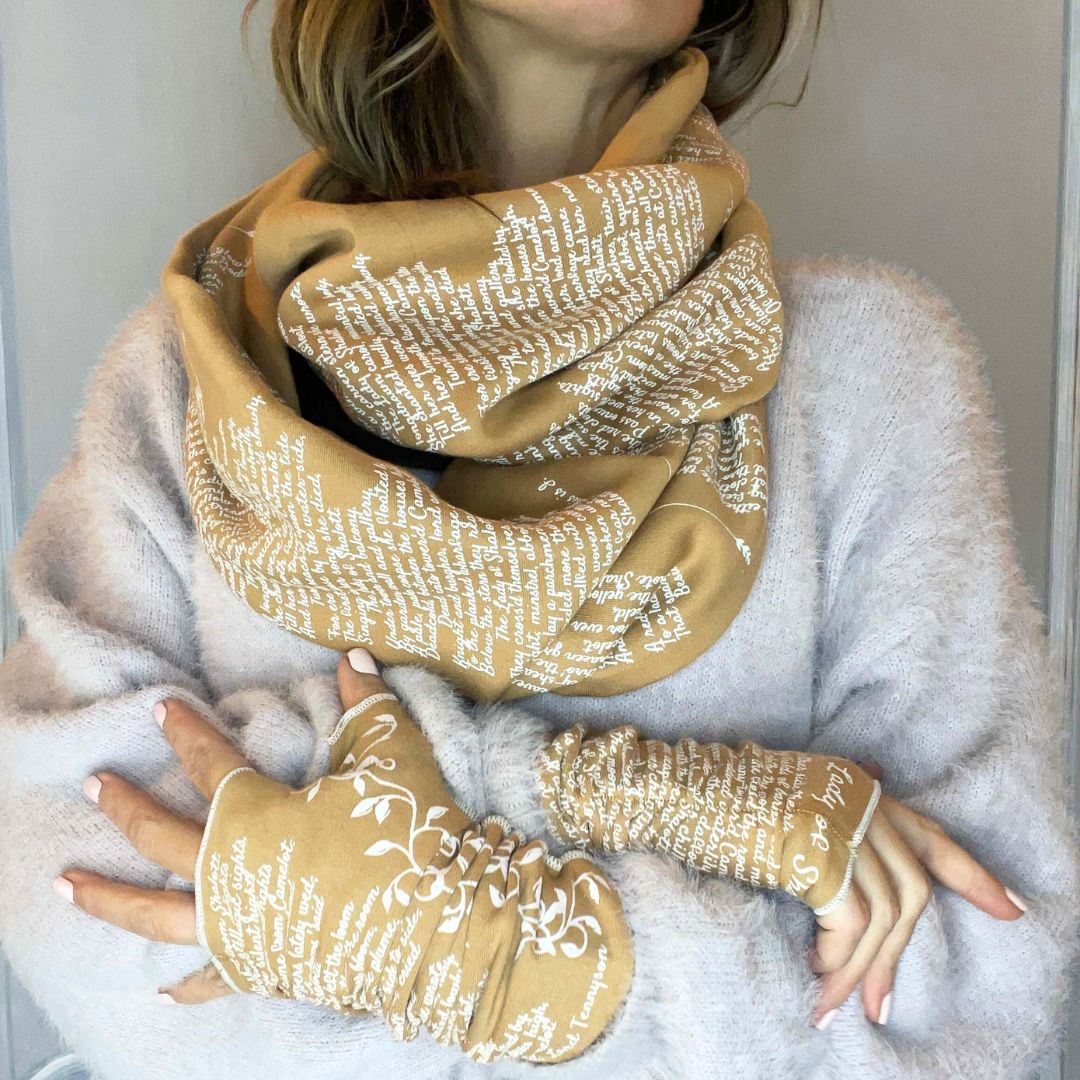 The Lady of Shalott Book Scarf