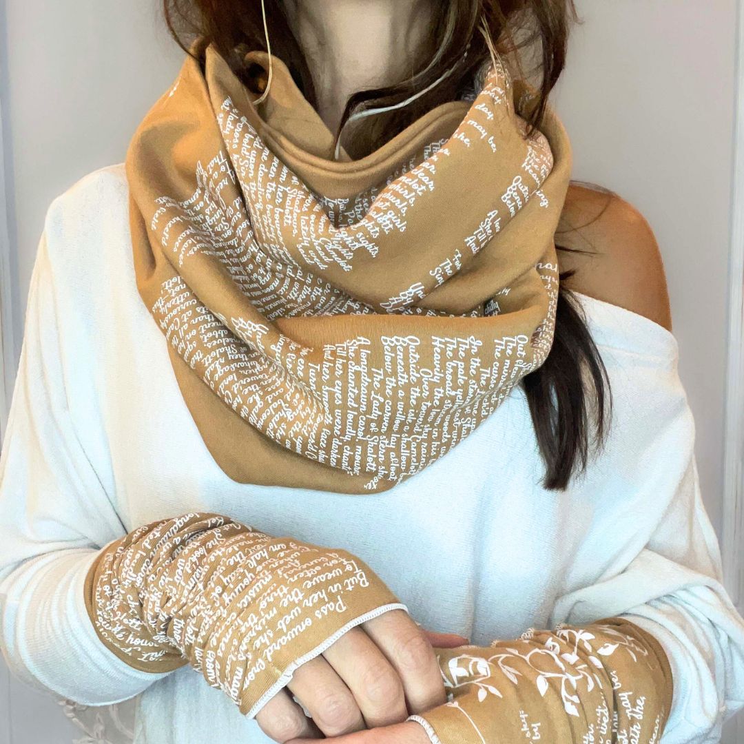 The Lady of Shalott Book Scarf