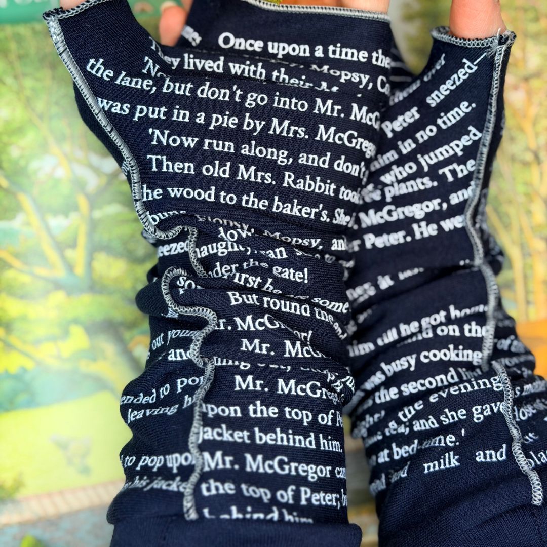 The Tale of Peter Rabbit Writing Gloves