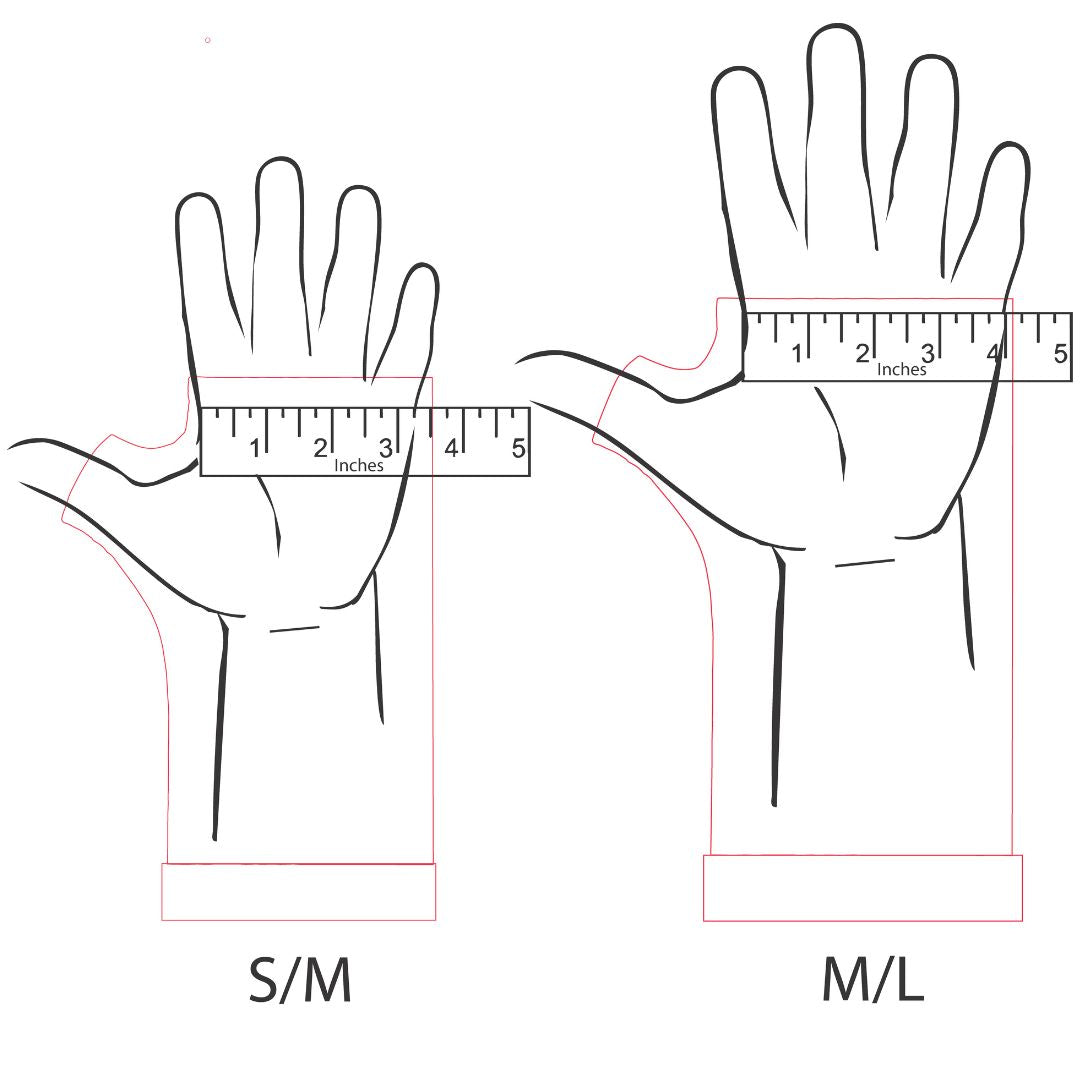 The Raven Writing Gloves