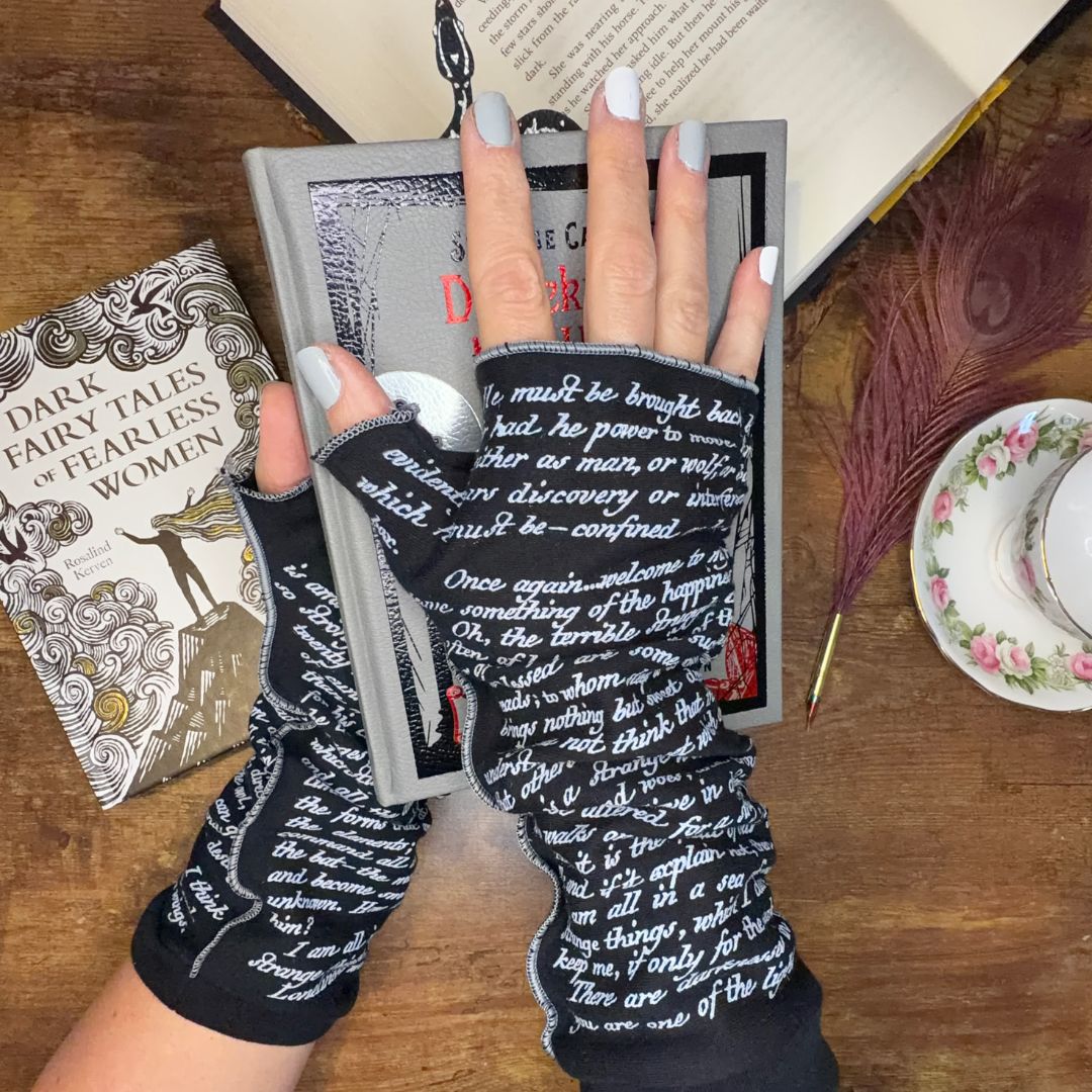 Dracula Writing Gloves