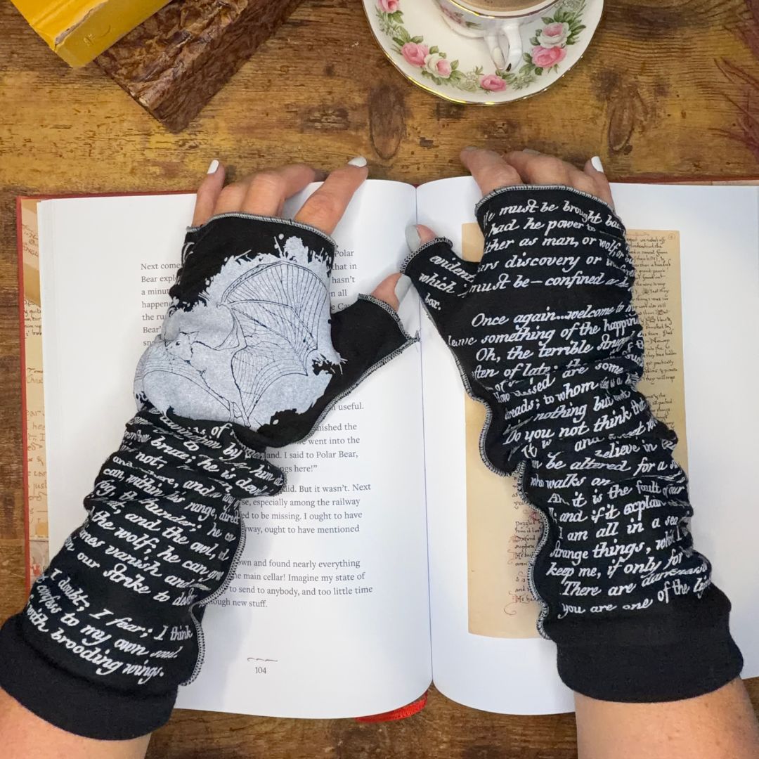 Dracula Writing Gloves