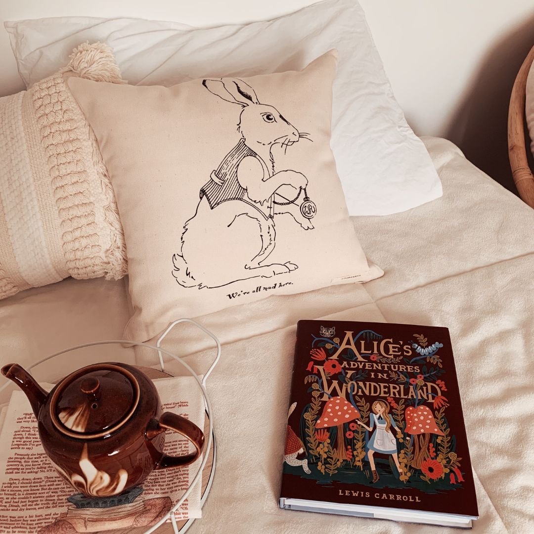 Alice in Wonderland Pillow