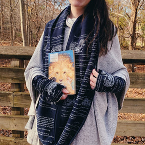 The Chronicles of Narnia Book Scarf