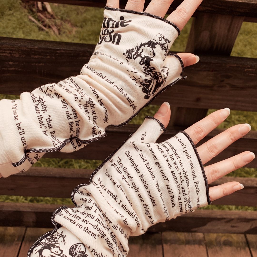 Storiarts Handmade Pride and Prejudice Fingerless Writing Gloves