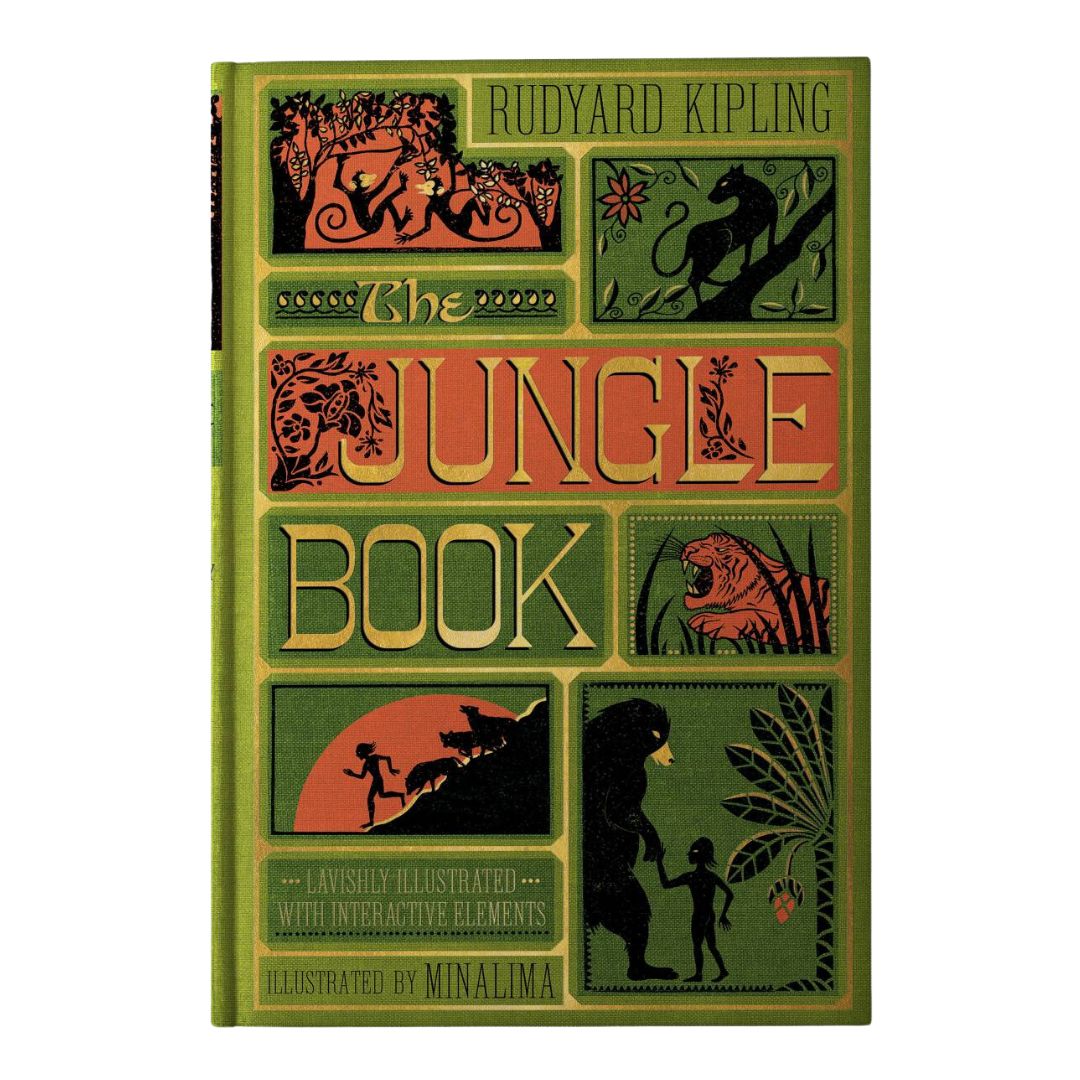 The Jungle Book (Illustrated with Interactive Elements)