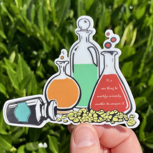 Dr. Jekyll and Mr. Hyde Glow-in-the-Dark Sticker [Newsletter Exclusive]
