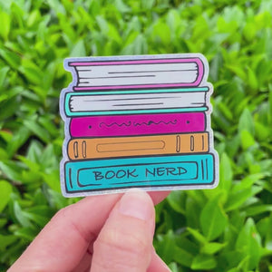 Book Nerd Pixie Dust Sticker